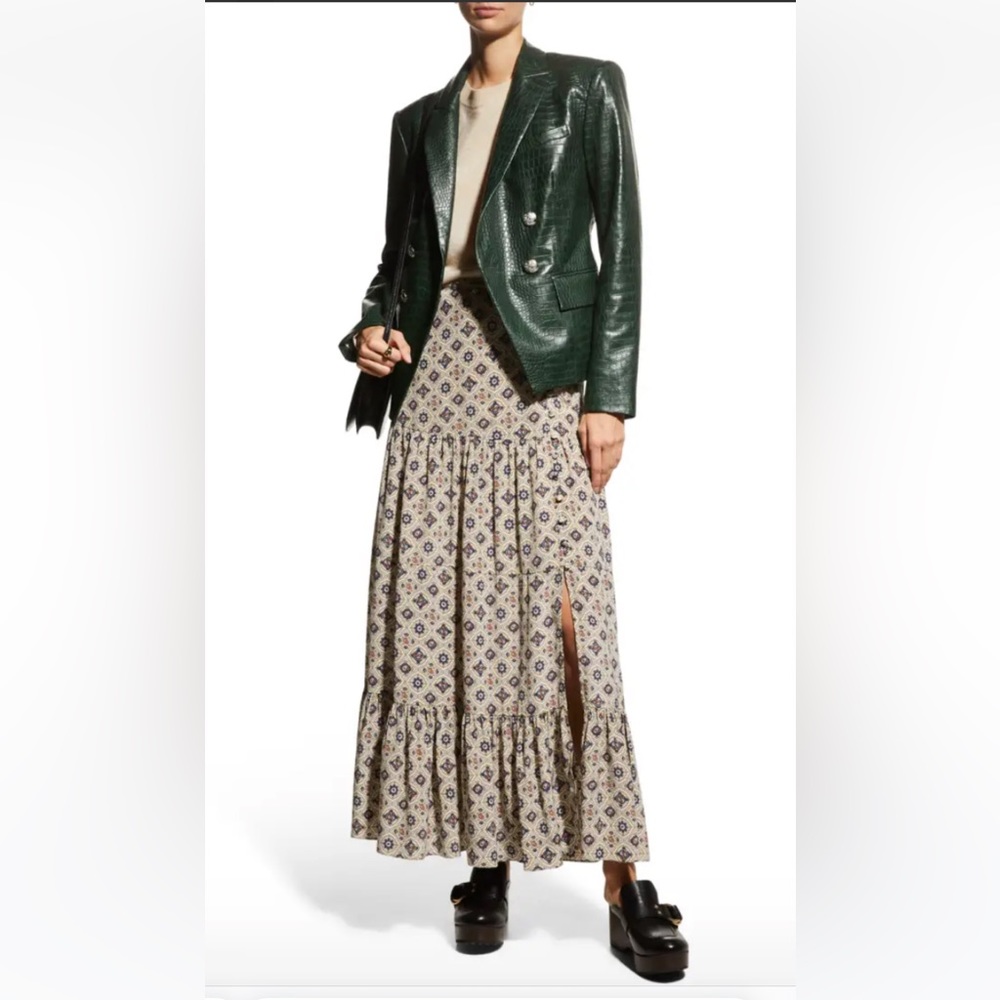 Veronica Beard Dominique Silk Skirt, Sz 6